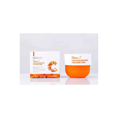 VITAMIN C EXFOLIATING FACE AND BODY  SCRUB