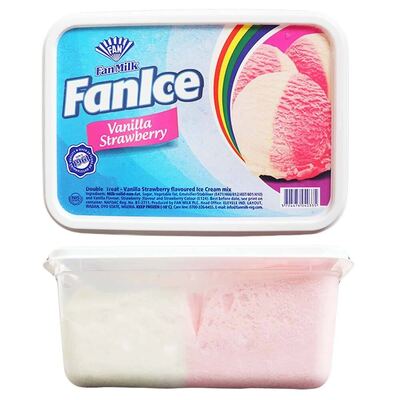 FAN ICE CREAM STRAWBRRY 2L