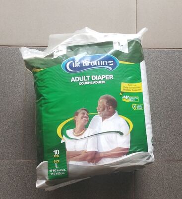 DR BROWN'S Adult Diapers L