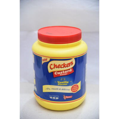 Checkers Custard VANILLA Flavour 1kg