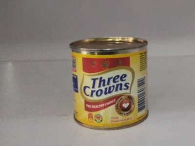 Three Crowns Liquid Tin Milk Fullcream 150g