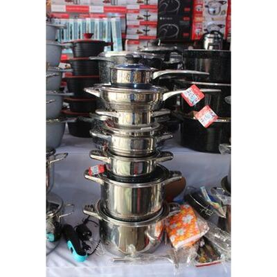Stainless steel cookware set