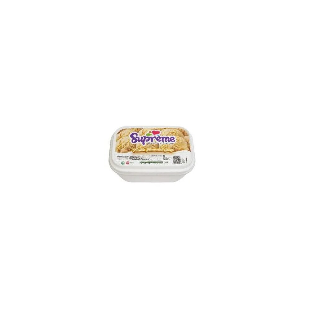 SUPREME ICE CREAM VANILLA 2L