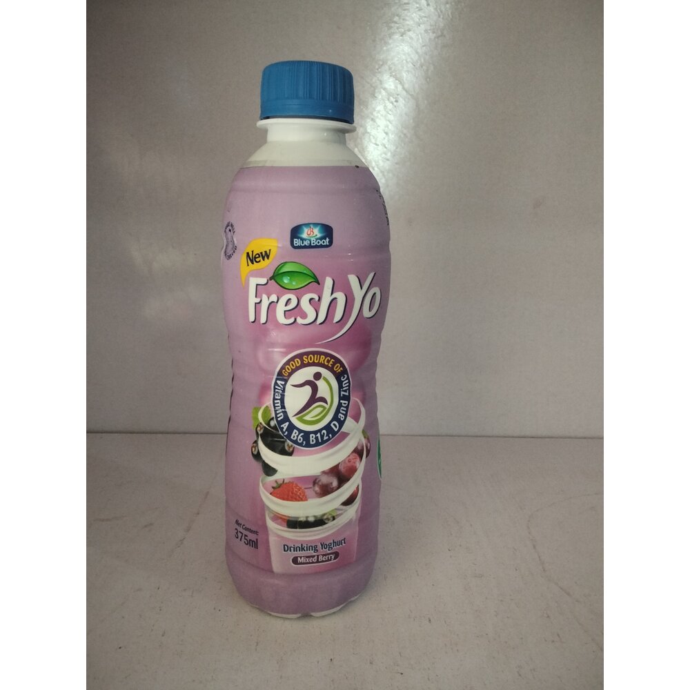 FRESHYO YOGHURT MIXED BERRY 375ML
