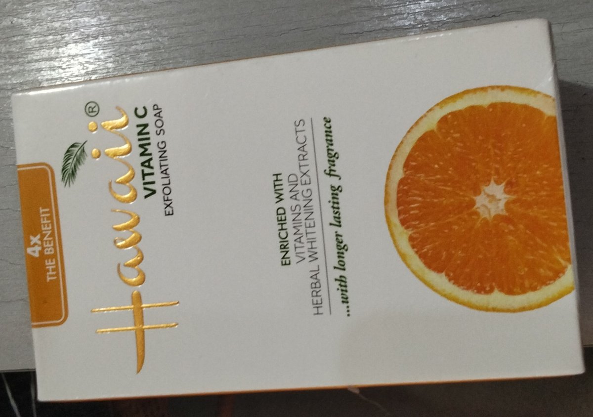 Hawaii vitamin c exfoliating soap