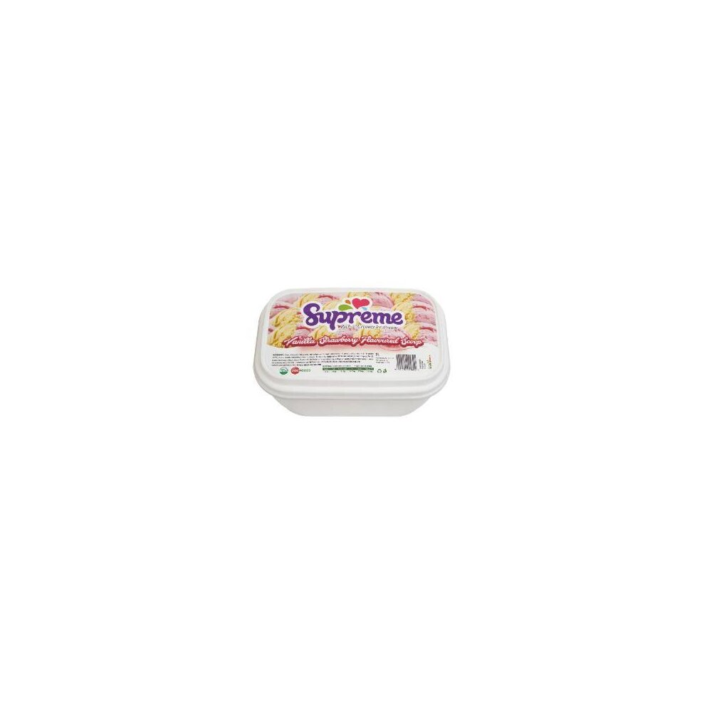 Supreme Ice Cream Vanilla-Strawberry 900ml