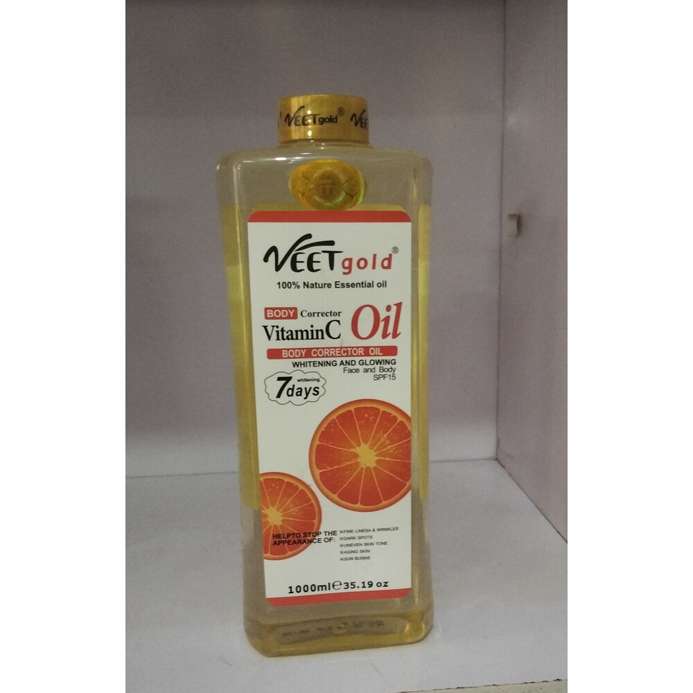 Veet Gold TUMERIC SUPER WHITENING/ VITAMIN C OIL