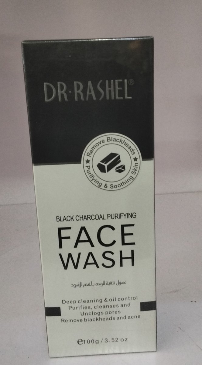 DR. RASHEL Black Charcoal Purifying FACE WASH