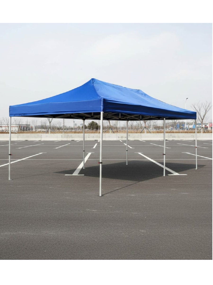 Pop-up gazebo tent in blue (10 by 20)