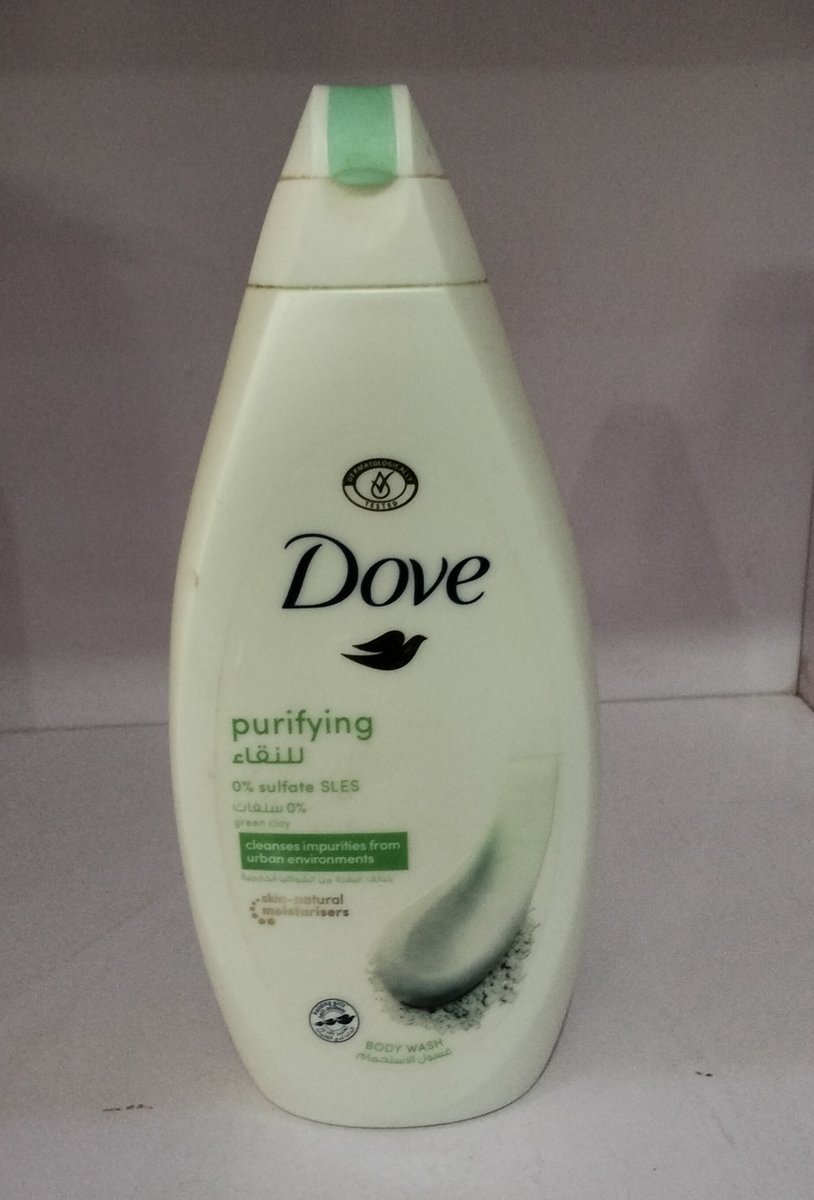 DOVE PURIFYING GREEN CLAY BODY WASH