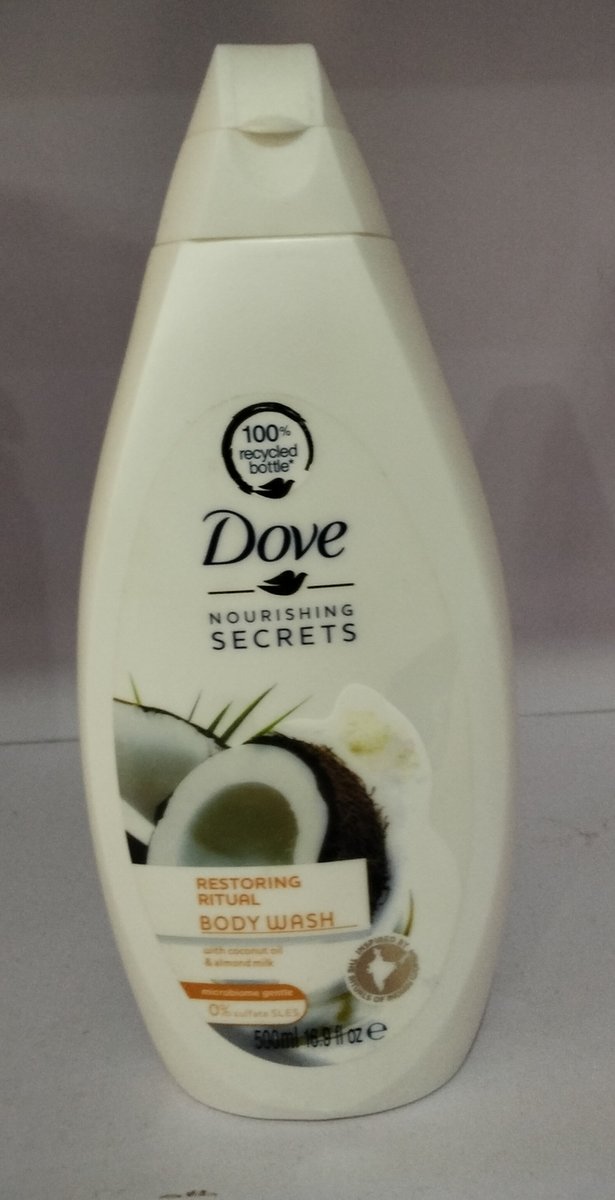 DOVE RESTORING RITUAL Coconut Oil & Almond Milk BODY WASH