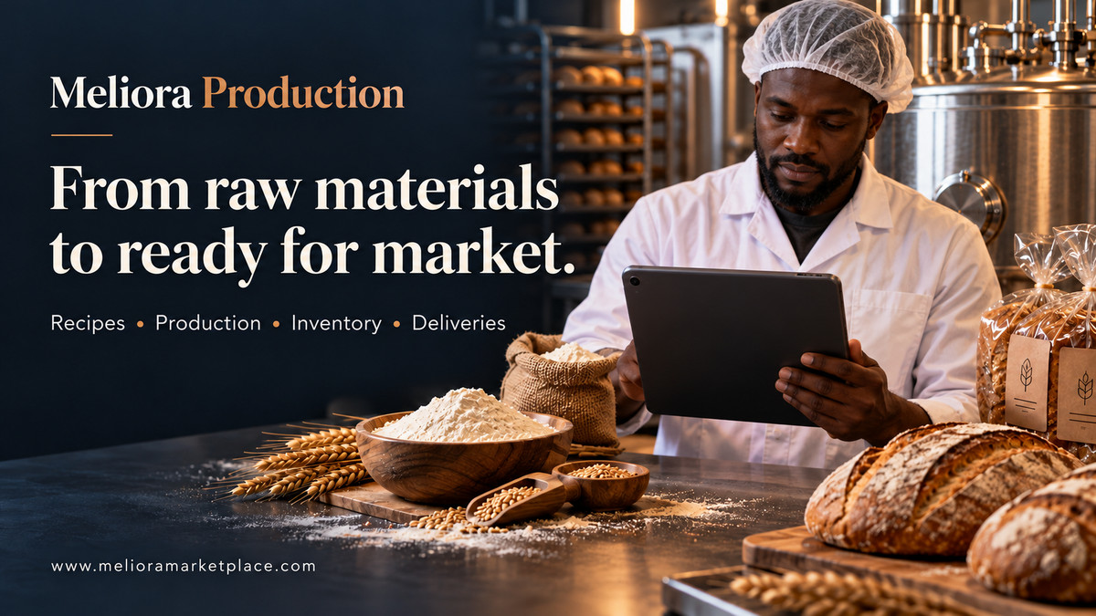 Meliora Production - Production Management Portal