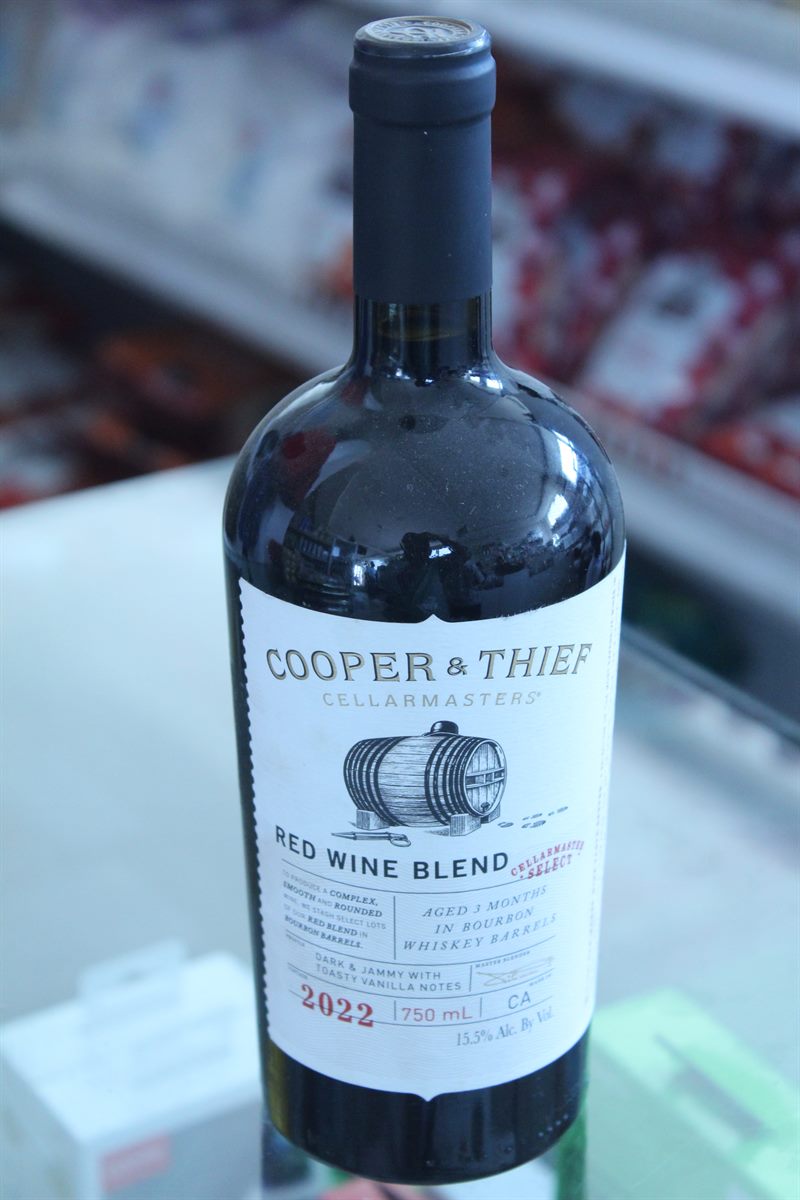 Cooper & Thief Red Wine Blend (Bourbon Barrel Aged)