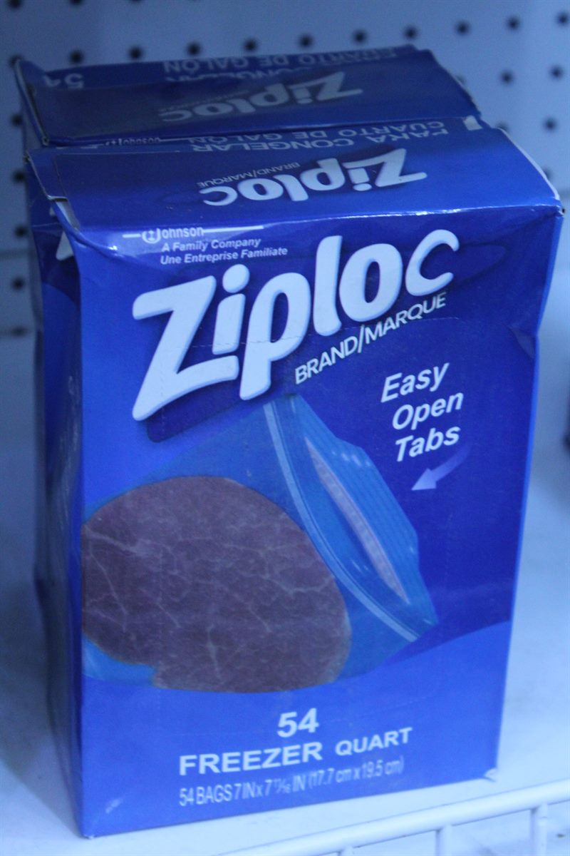 Ziploc Freezer Quart Bags (54 Bags)