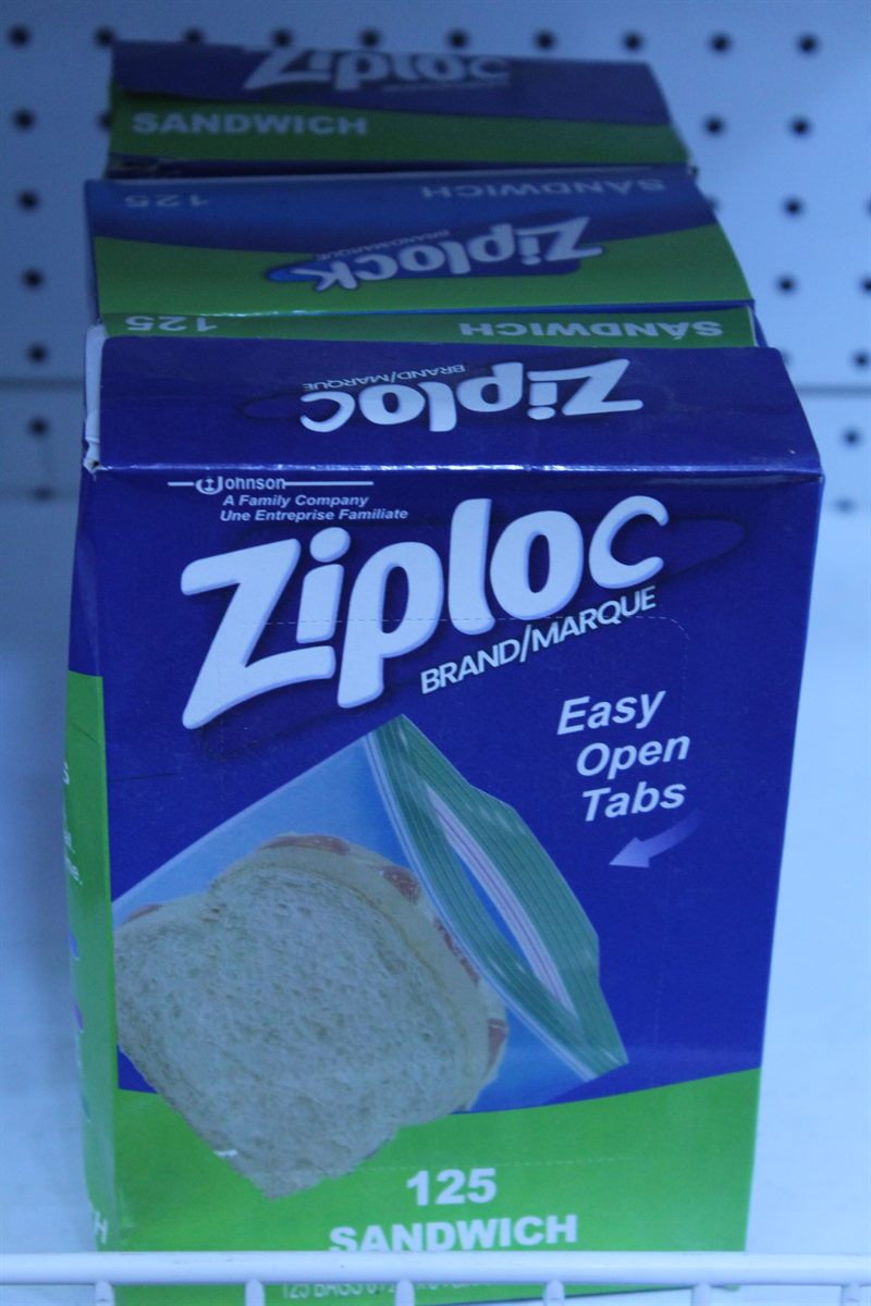 Ziploc Sandwich Bags (125 Bags)