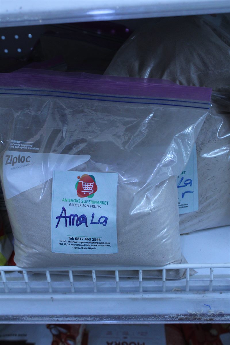 Amala Yam Flour (Anishoks Pack)