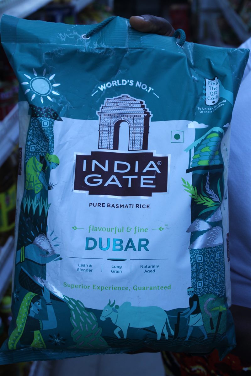 India Gate Dubar Pure Basmati Rice (5kg)