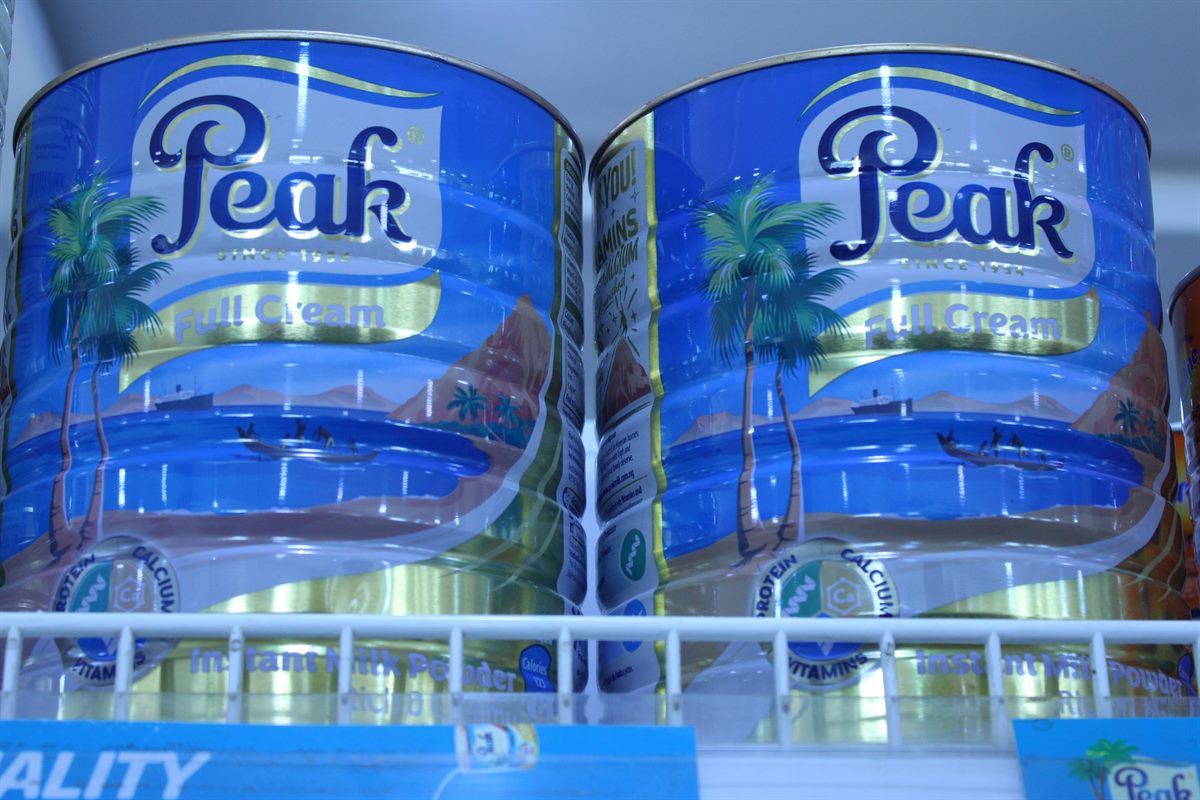 Peak Full Cream Instant Milk Powder (2.5kg Tin)