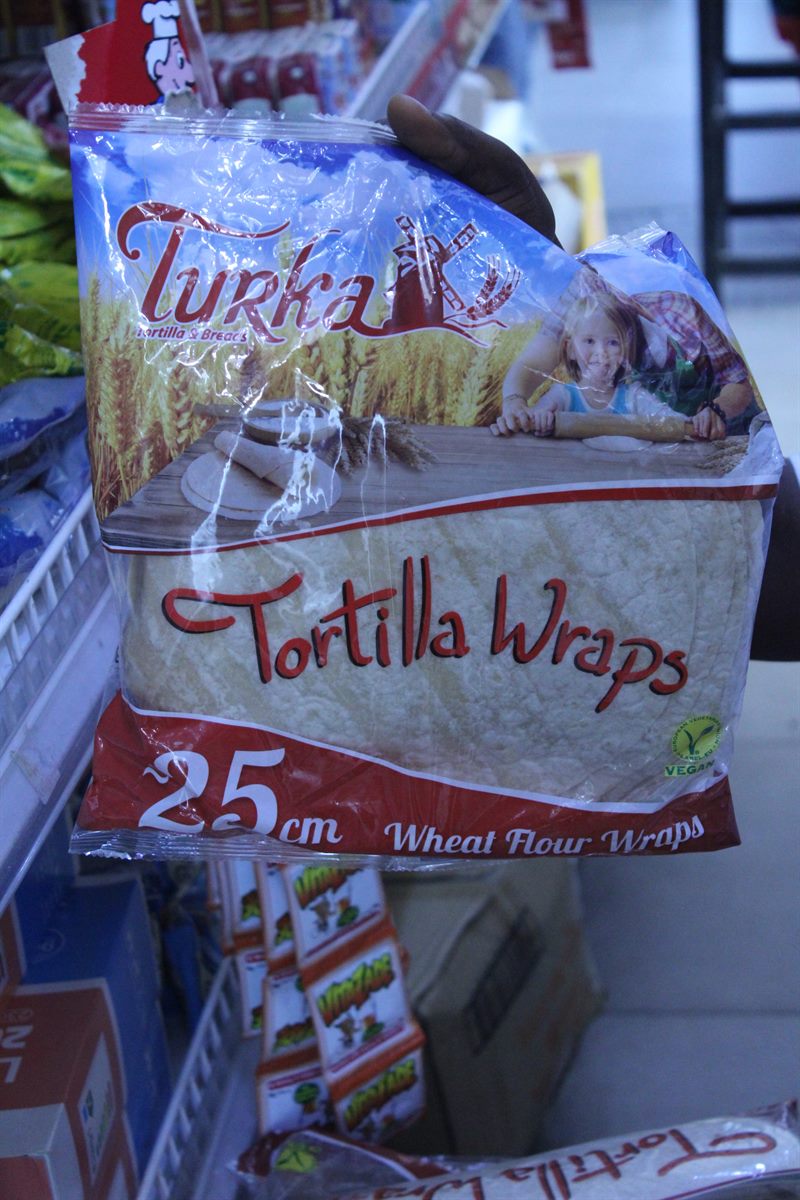 Turka Tortilla Wheat Flour Wraps (25cm)