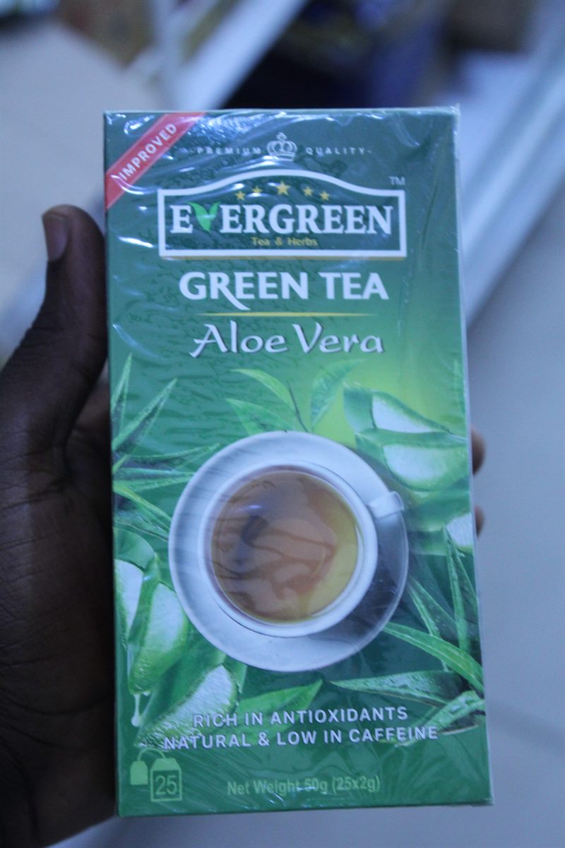 Evergreen Green Tea Aloe Vera