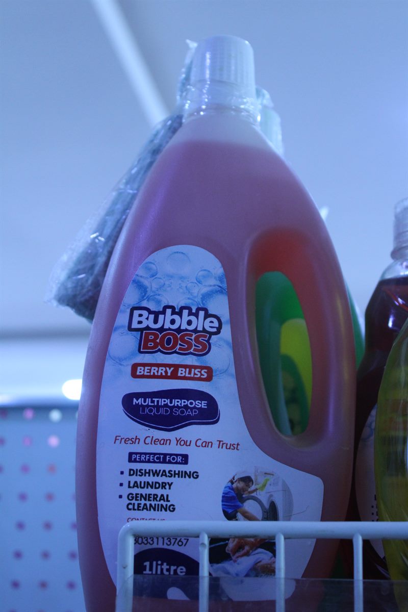 Bubble Boss Multipurpose Liquid Soap Berry Bliss (1L)