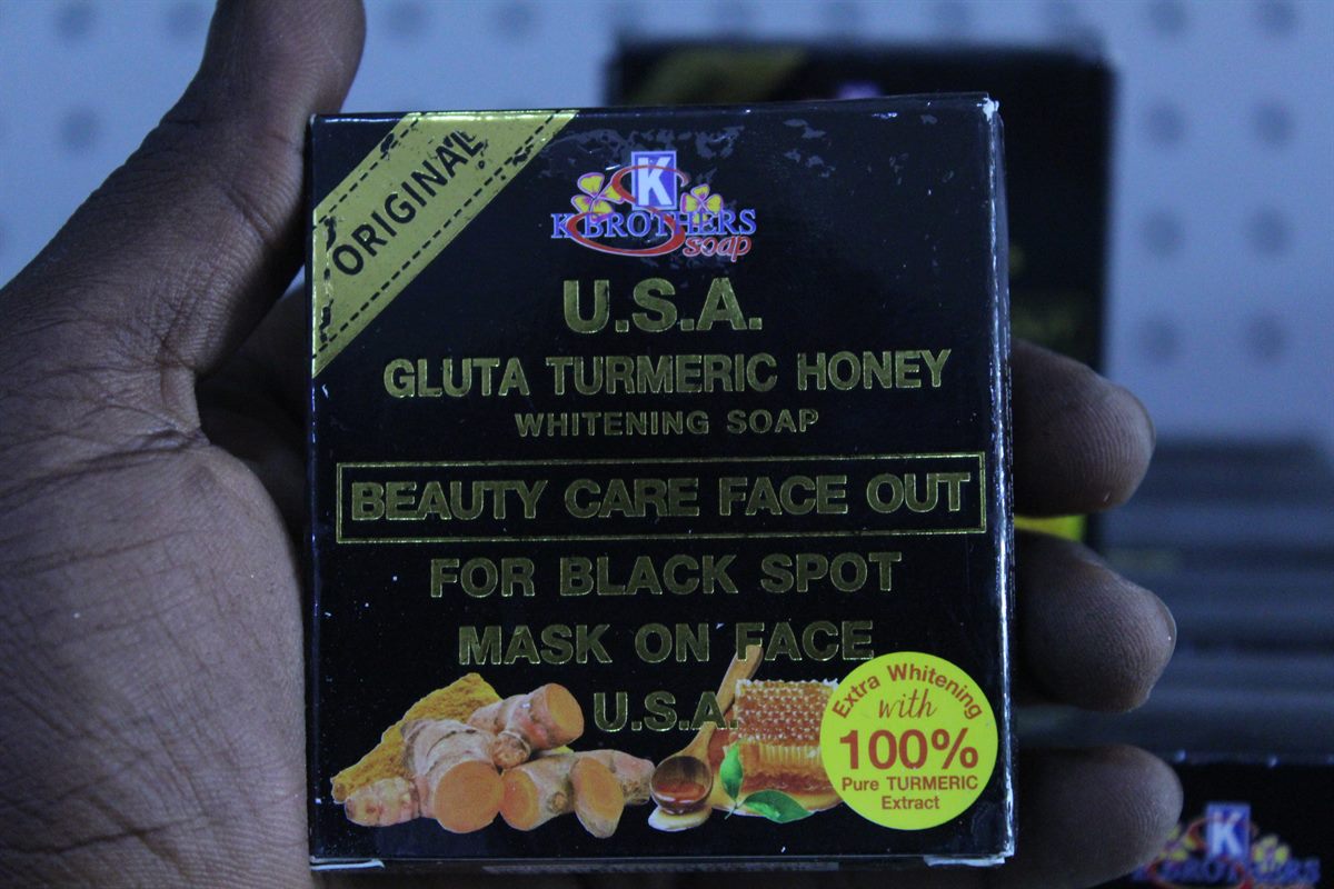 K Brothers U.S.A. Gluta Turmeric Honey Soap