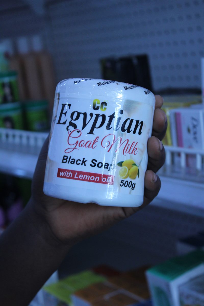 CC Egyptian Goat Milk Black Soap with Lemon Oil